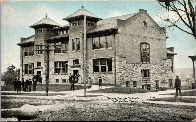 Postcard High School in Hillsdale, Michigan