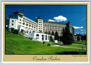 Chateau Lake Louise, Banff National Park, Alberta, Vintage Chrome Postcard #2