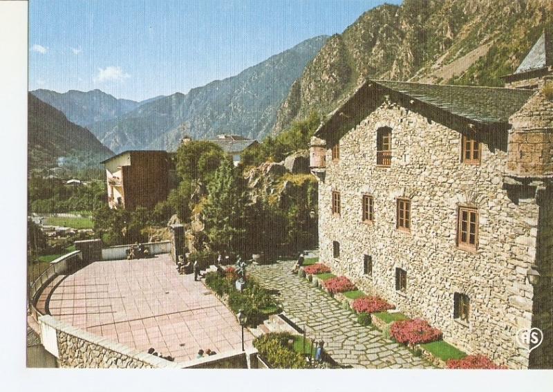 Postal 031703 : Valls dAndorra Andorra la Vella. Casa de les Valls