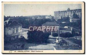 Old Postcard Chatel Guyon Hotel Continental