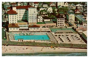 Postcard AERIAL VIEW SCENE Ocean City New Jersey NJ AU5370