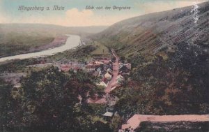 Germany Klingenberg Blick von der Bergruine 1912