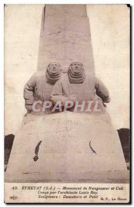 Etretat - Monument Nungesseur and Coli - Old Postcard
