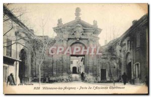 Old Postcard Villeneuve Avignon Gate of Ancienne Chartreuse