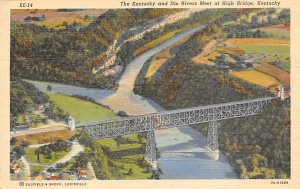 High Bridge Kentucky Postcard