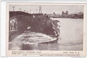 Reversing Falls , High Tide , SAINT JOHN , New Brunswick , Canada , 00-10s