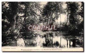 Old Postcard Mareuil on Lay The fleury Marillet the mill