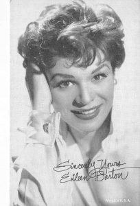 EILEEN BARTON Pop Singer Actress c1950s Vintage Arcade Card