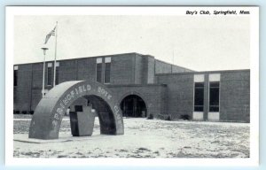 SPRINGFIELD, Massachusetts MA ~ BOYS CLUB c1960s Hampden County Postcard