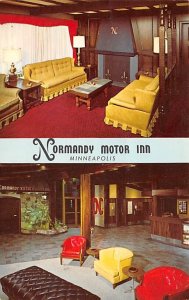 Normandy Motor Inn Normandy Motor Inn  - Minneapolis, Minnesota MN Postcard