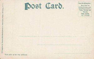 High School, Springfield, Massachusetts, Very Early Postcard, Unused