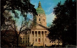 The Beautiful Kansas Capitol Postcard PC346