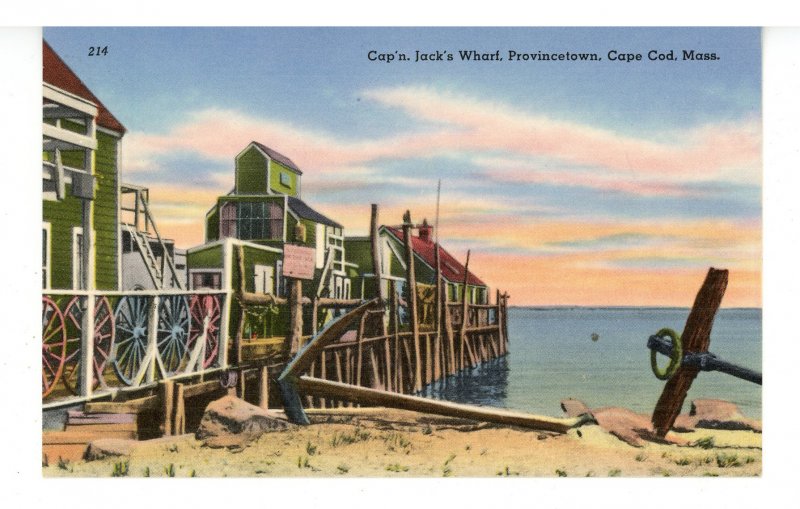 MA - Provincetown. Cap'n Jack's Wharf