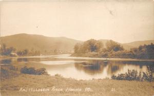 Hanover Maine~Androscoggin River Scene~c1910 RPPC Real Photo Postcard