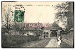 Old Postcard vicinity D & # 39Elbeuf La Saussaye Porte Des Canons