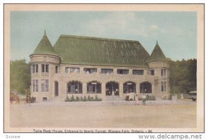 Table Rock House, Entrance to Scenic Tunnel, NIAGARA FALLS, Ontario, Canada, ...