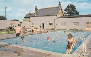 Herne Bay Kent Christian Swimming Caravan Holiday Camp Postcard