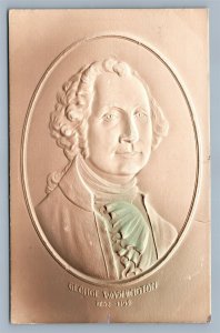 GEORGE WASHINGTON PRESIDENT ANTIQUE EMBOSSED POSTCARD