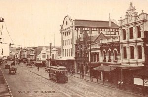 Port Elizabeth  South Africa Main Street Vintage Postcard AA68868
