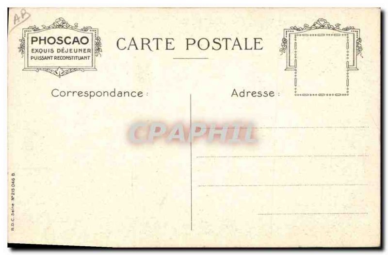 Old Postcard Fantasy Illustrator Saint Tropez Route