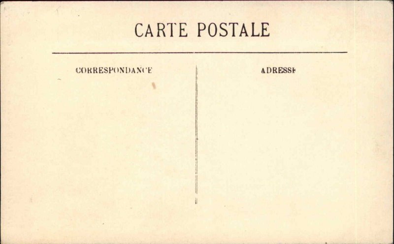 WWI French Army Soldier Uniform GUNS Infanterie c1915 Postcard