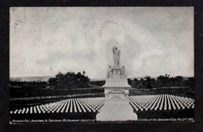 PA Plots Victims Cemetery JOHNSTOWN Flood PENN Postcard Pennsylvania