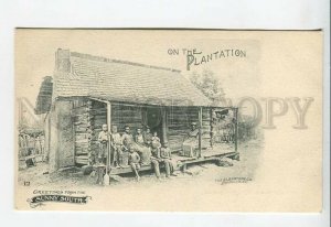 438931 USA Greetings from the sunny south family on the plantation postcard