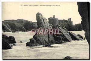 Old Postcard Île d'Yeu Le Vieux Chateau