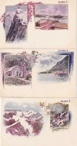 Alaska: Pioneer Cards, #2-#12 (SCARCE) (PC1522)