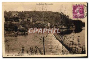 Postcard Old Bridge Erambourg Noireau