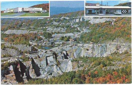 Rock of Ages Granite Quarry, Barre, Vermont, VT, Chrome