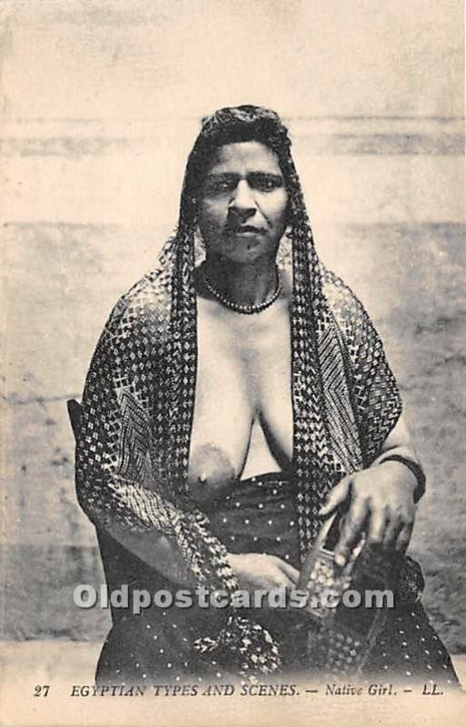 Native Girl Arab Nude Unused 