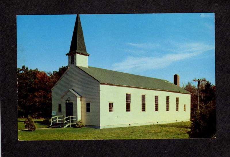 NY Camp Fort Drum New York Chapel Church Army Military Base Postcard