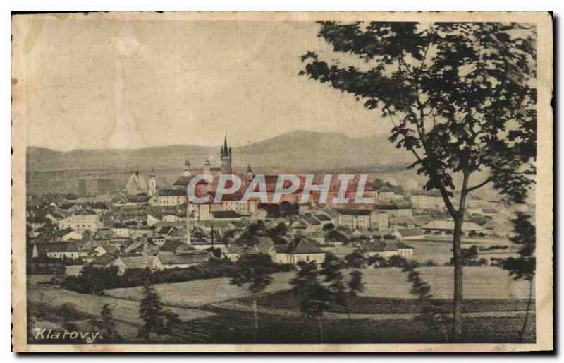 Old Postcard Klavovy