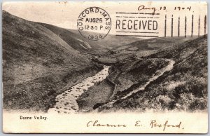 1904 Doone Valley Camping On Exmoor Lynton United Kingdom Posted Postcard