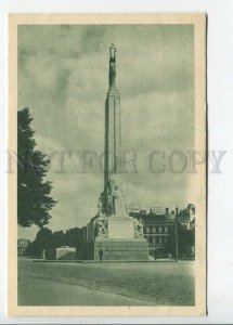 437433 Latvia Riga freedom Monument Vintage postcard