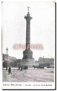 Paris Old Postcard Place de la Bastille