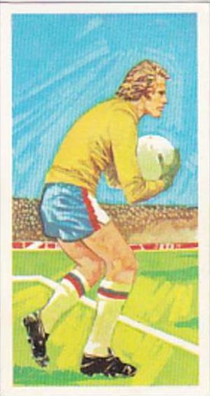 Brooke Bond Trade Card Play Better Soccer No 30 Saving A Hard Shot