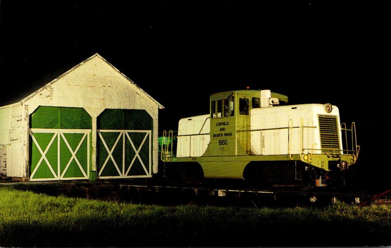 Trains Lowville & Beaver River Railroad GE 44 Ton Locomotive Number 1950