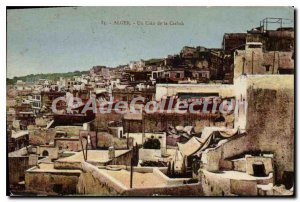 Postcard Old ALGIERS a corner of the Casbah