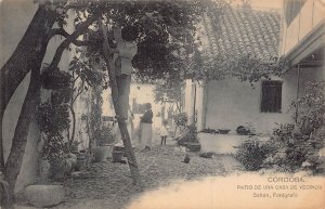 CORDOBA SPAIN~PATIO de UNA CASA DE VECINOS~PHOTO POSTCARD