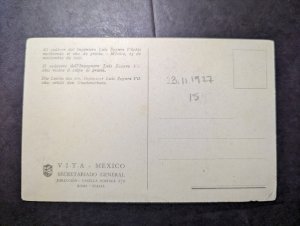 Mint Italy Military RPPC Postcard VITA Mexico General Secretary