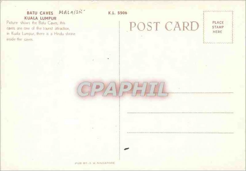 Postcard Modern Batu Caves Kuala Lumpur