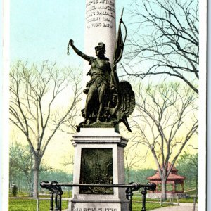 c1910s 1770 Boston Massacre Monument 1904 Detroit Lith Photo Circuit RPO PC A145