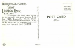 Postcard HOUSE SCENE Brooksville Florida FL AR3236