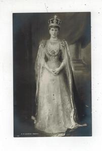 Mint RPPC Postcard Queen Mary in Robes Royalty England