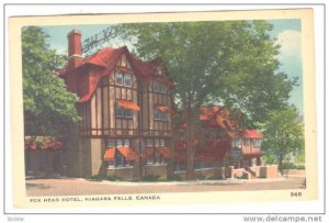 Fox Head Hotel, Niagara Falls, Ontario, Canada, 1930-1940s