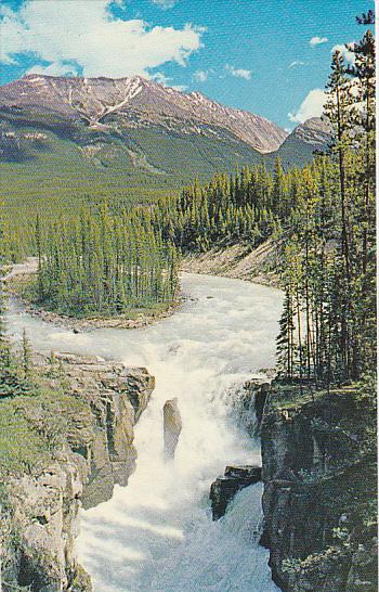 Canada Sunwapta Falls Jasper Alberta