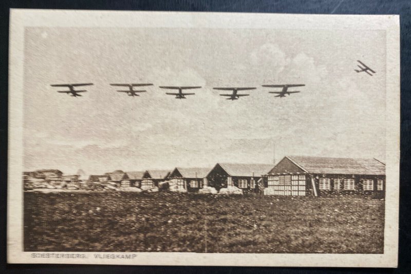 Mint Netherlands Real Picture Postcard RPPC Soesterberg Air Camp 