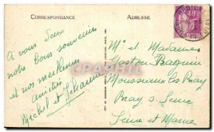 Postcard Old Saint Aignan Vue Generale